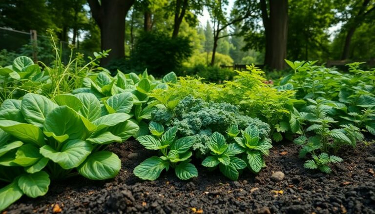 full shade vegetables and herbs