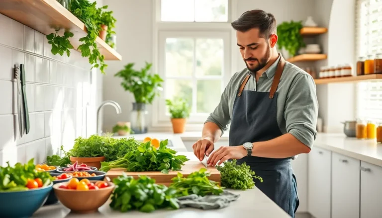 cooking with fresh herbs